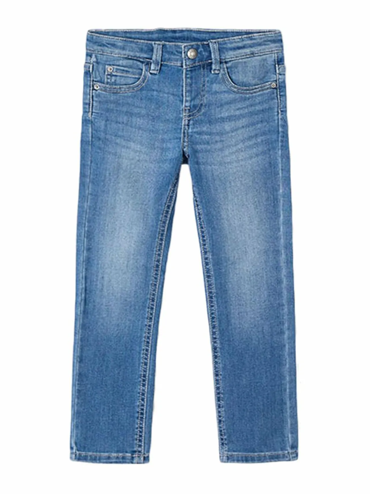 Housut<Mayoral Basic slim fit -farkut MEDIUM 84