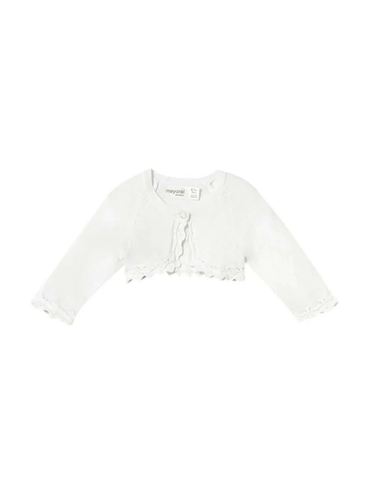 Neuleet|Neuleet<Mayoral Basic-neulebolero WHITE 78