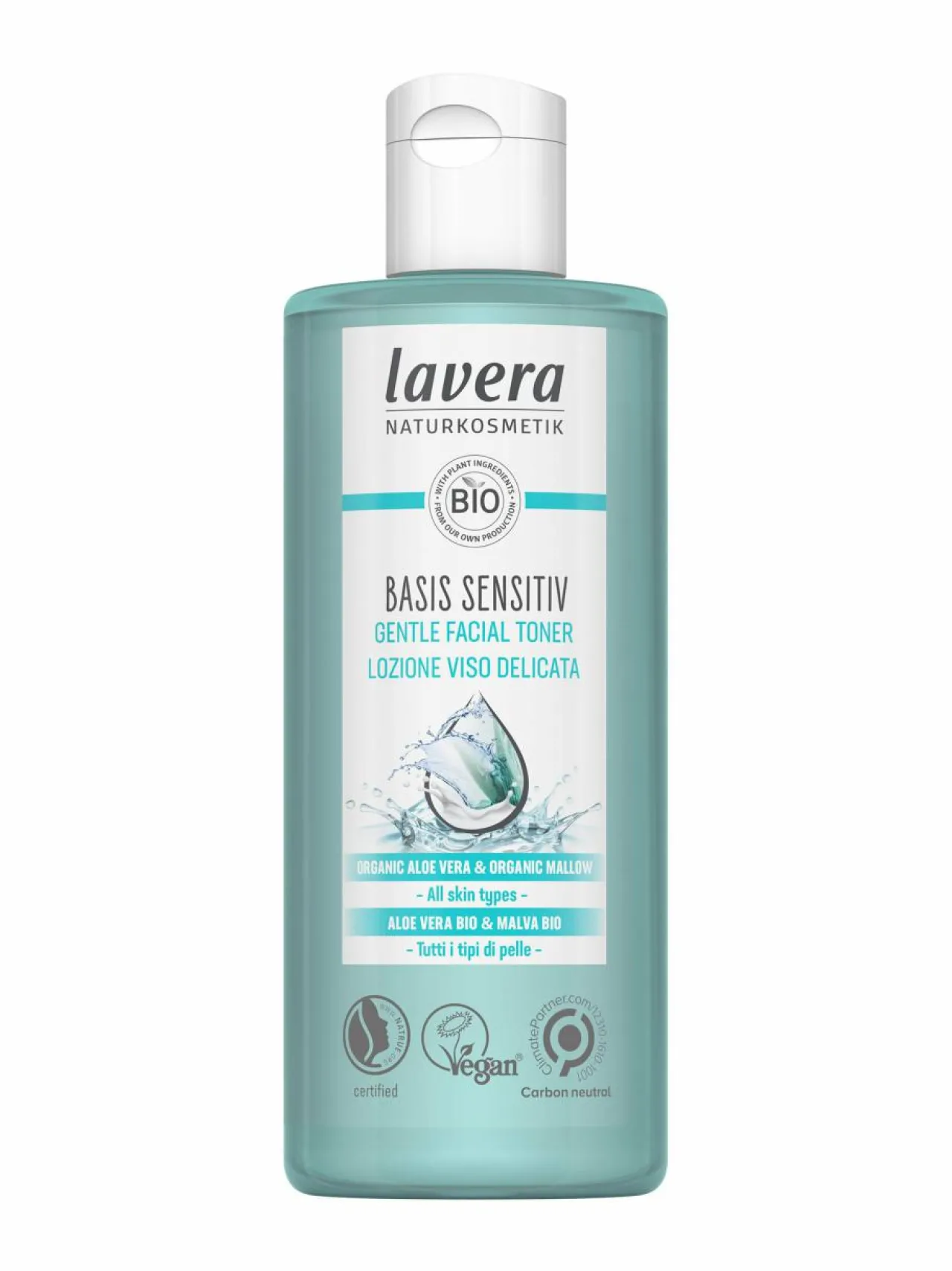 Kasvojenhoito<Lavera Basis Sensitiv Gentle Facial Toner -kasvovesi 200 ml