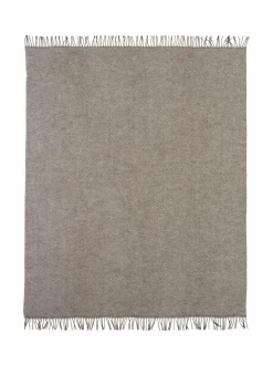 Huovat & Päiväpeitot<Casa Stockmann Basis-villahuopa 130 x 170 cm WOOD BROWN