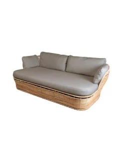 Puutarhakalusteet & Pehmusteet<Cane-Line Basket - kahden istuttava sohva BEIGE