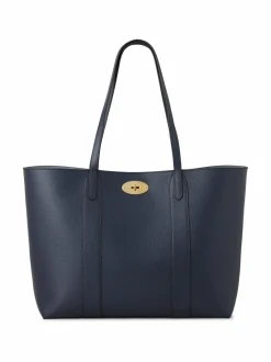 Käsilaukut<Mulberry Bayswater Tote Small -nahkalaukku U888 NIGHT SKY