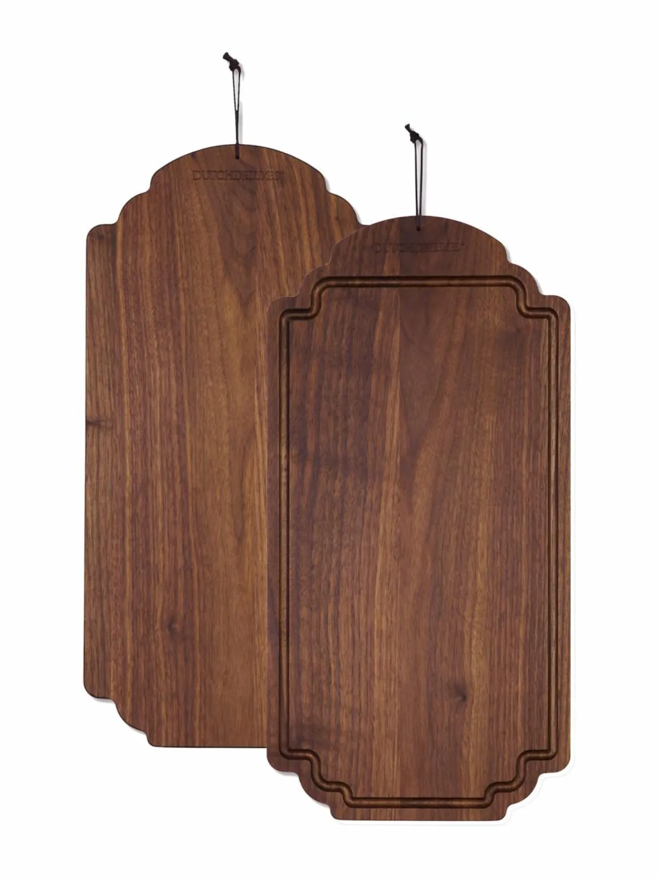 Keittiötarvikkeet<DUTCHDELUXES BBW-F Breakfast Frame -leikkuulauta 19 x 38 cm OILED WALNUT