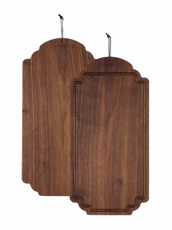 Keittiötarvikkeet<DUTCHDELUXES BBW-F Breakfast Frame -leikkuulauta 19 x 38 cm OILED WALNUT