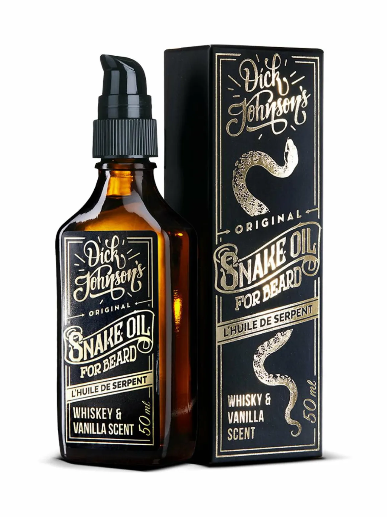 Dick Johnson Beard Oil Snake Oil -partaöljy 50 ml^ Kasvojenhoito