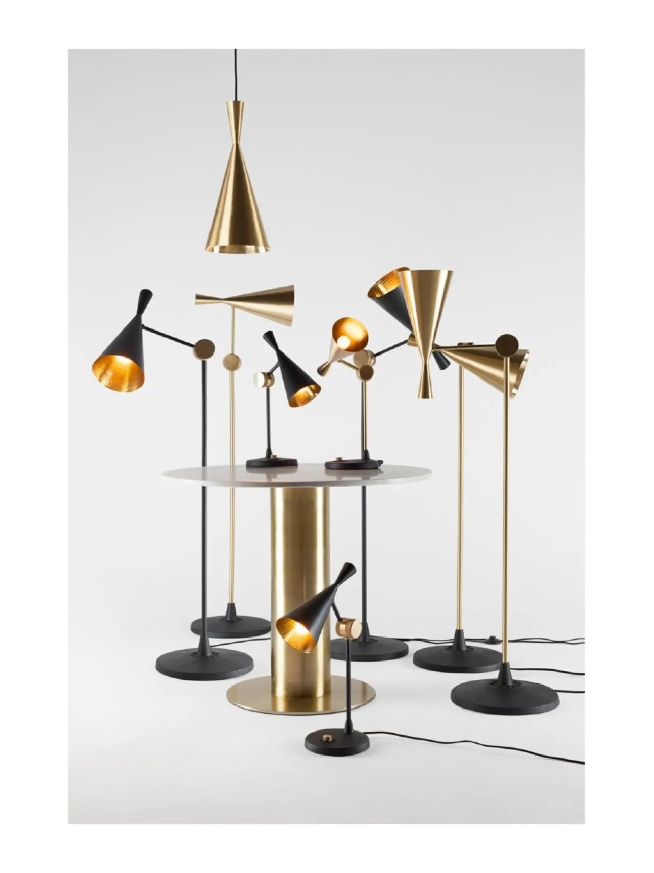 Tom Dixon Beat-lattiavalaisin^ Lattiavalaisimet