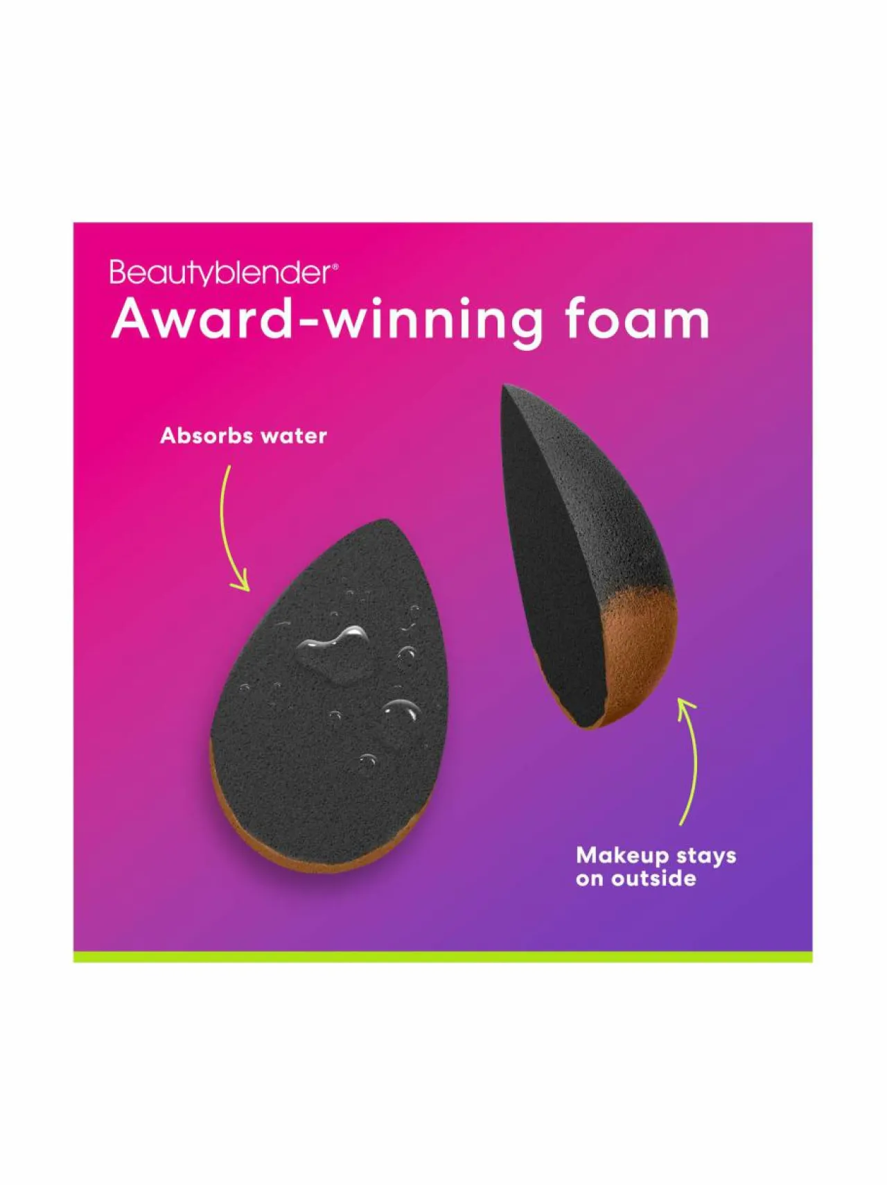 Meikkaustarvikkeet<Beautyblender Pro -meikkisieni MUSTA