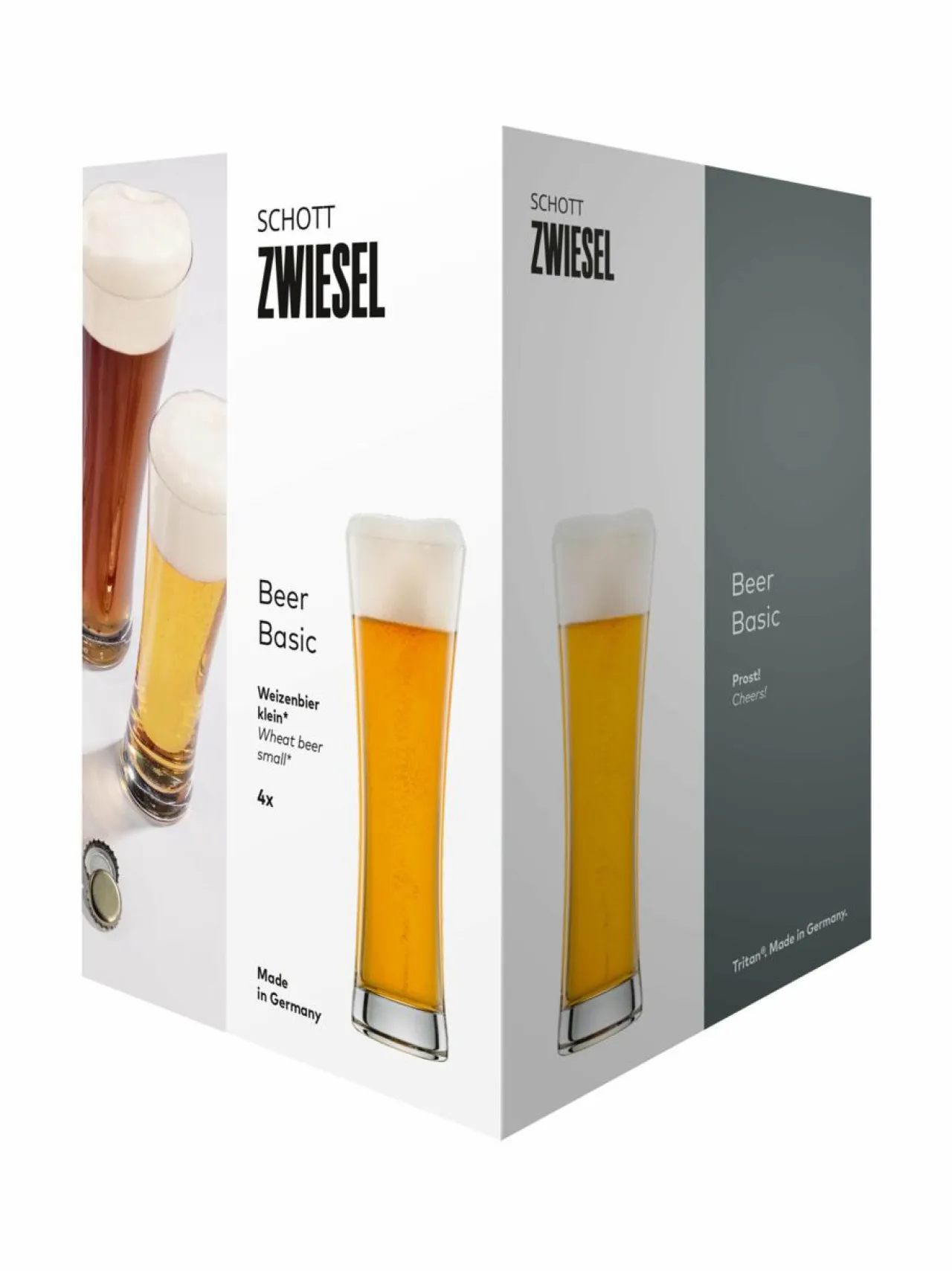 Schott Zwiesel Beer Basic -olutlasi 4 kpl^ Lasit