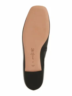 Avokkaat & Korkokengät<BALLY Beliska Ballerina -nahkakengät I901 BLACK/BONE