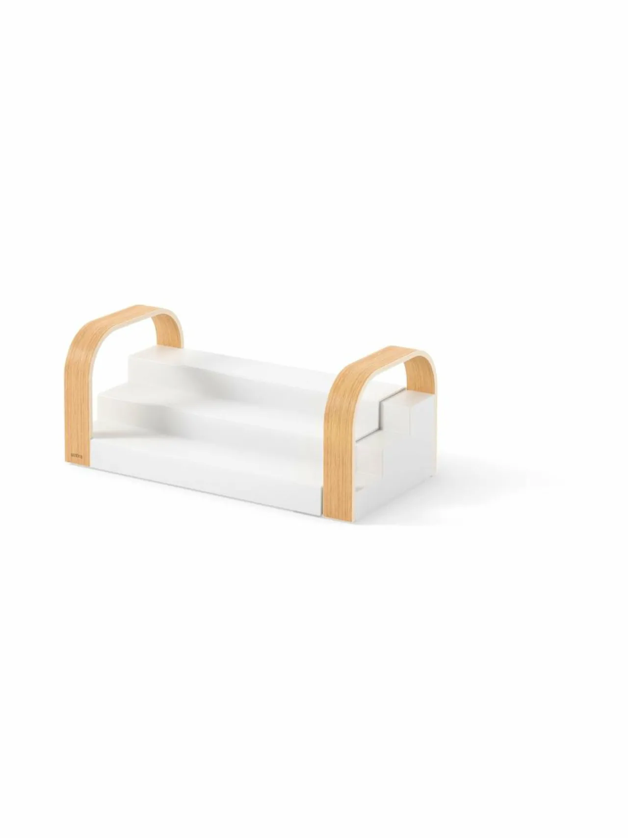 Säilytys<Umbra Bellwood-kolmikerroksinen maustehylly WHITE/NATURAL