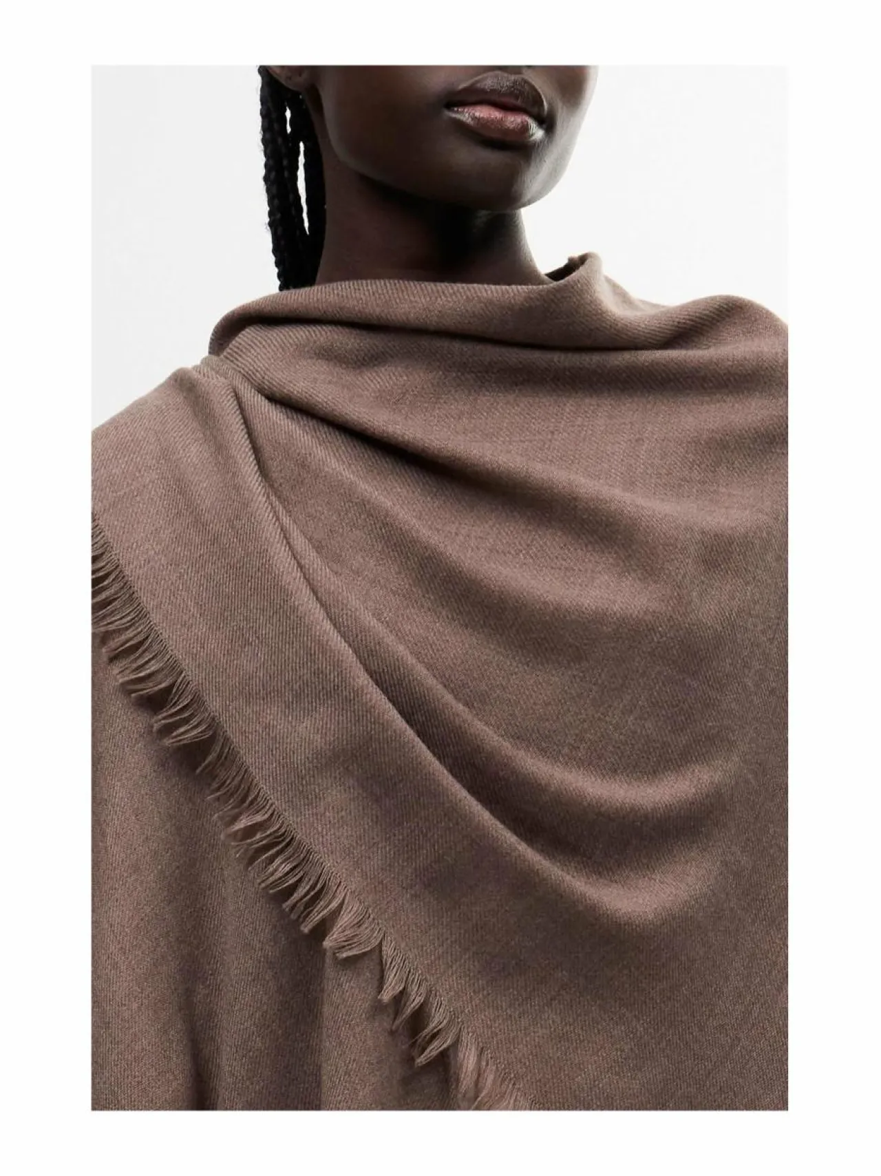 Huivit & Kaulaliinat<Balmuir Beloit-poncho 040 HAZELNUT