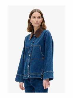 Takit<Baum und Pferdgarten Benilda-farkkutakki C7864 DARK BLUE DENIM