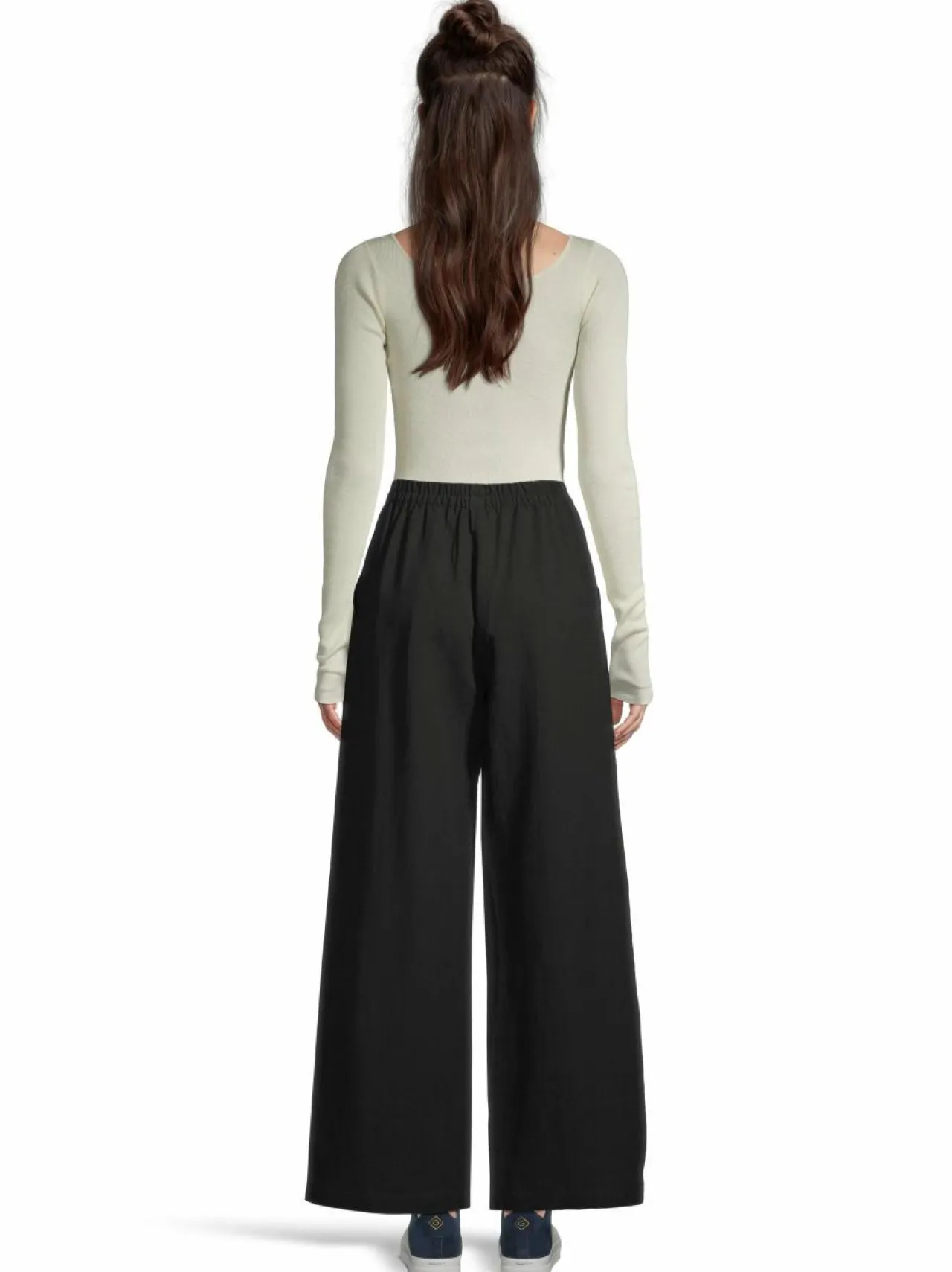 Housut<R-Collection Bettina-housut BLACK