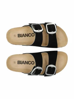 Sandaalit<BIANCO Biamiami-mokkanahkasandaalit BLACK BLACK