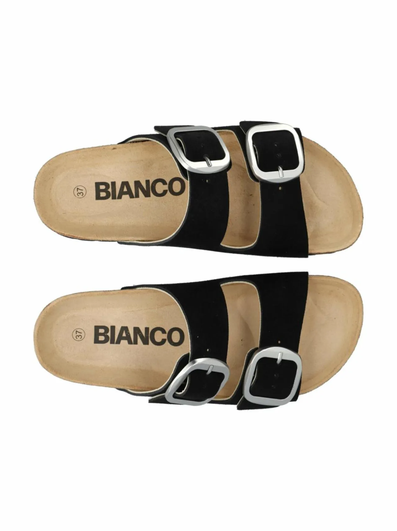 Sandaalit<BIANCO Biamiami-mokkanahkasandaalit BLACK BLACK