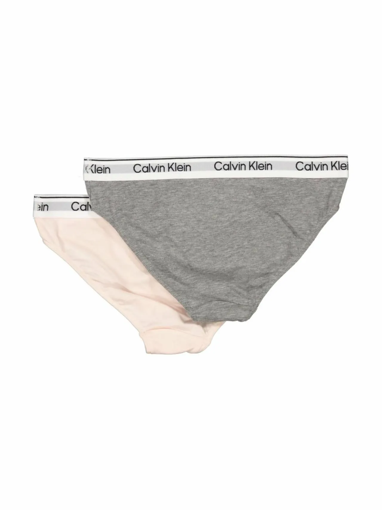Alusvaatteet<Calvin Klein Kids Bikini-alushousut 2-pack 0VJ SILVERPEONY/GREYHEATHER
