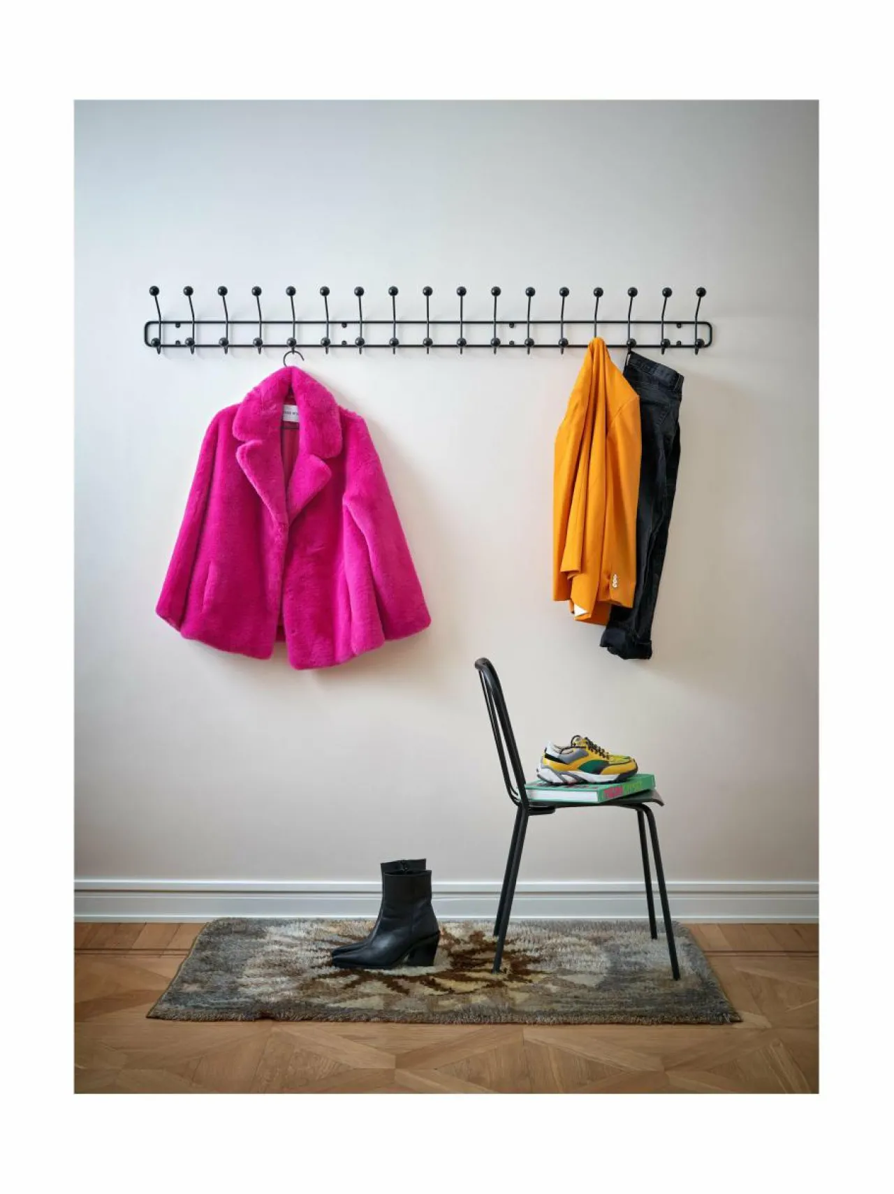 Naulakot & Koukut<Maze Bill Horizontal XL -naulakko BLACK
