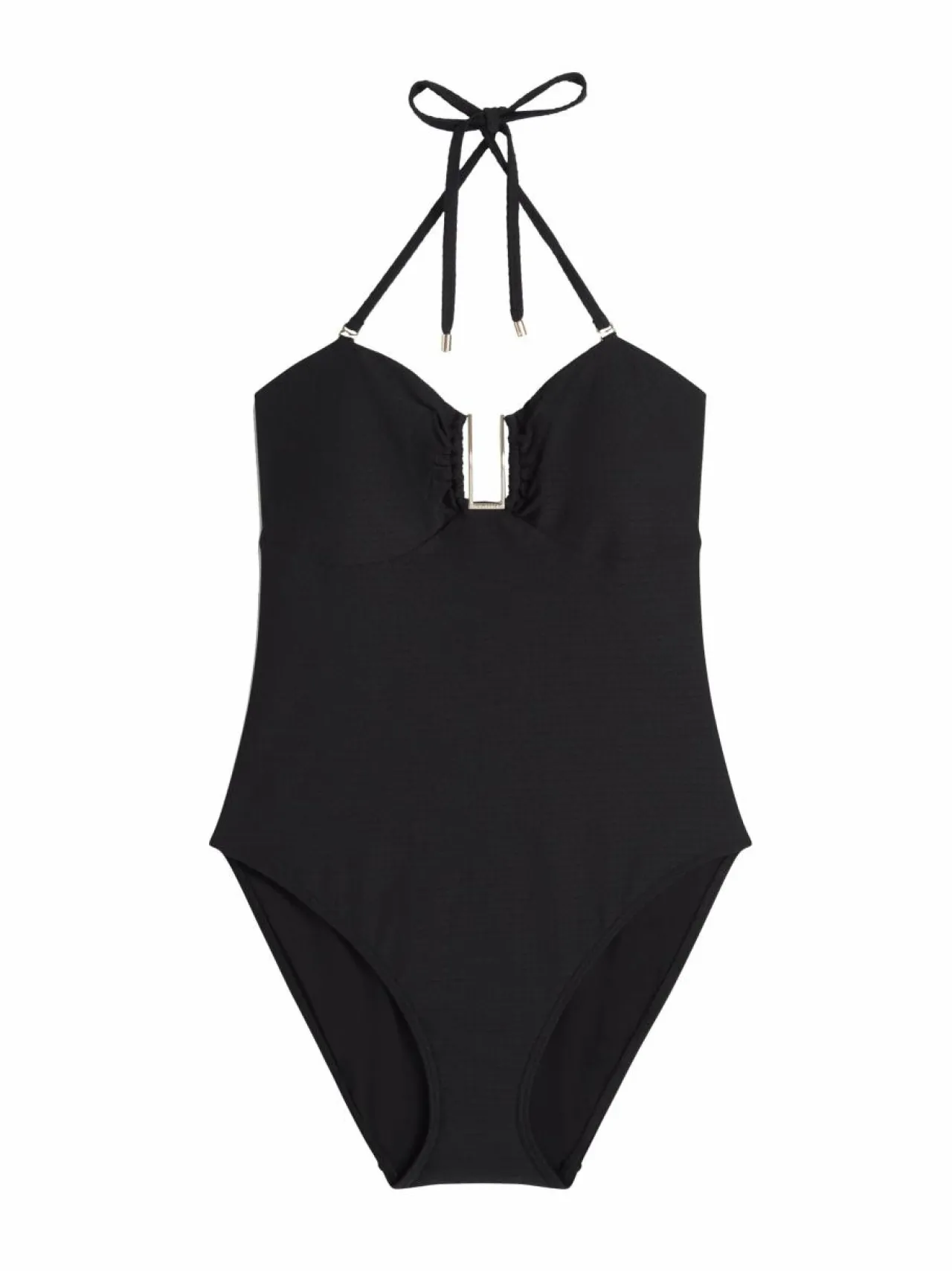 Uima-Asut<Ted Baker London Binkiee Textured U-Bar -uimapuku BLACK