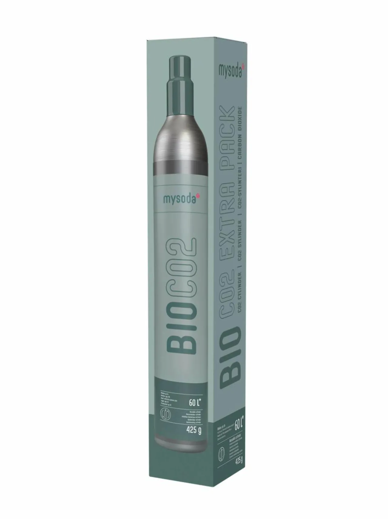 Mysoda Bio-CO2 -hiilidioksidisylinteri 60 l^ Muut Keittiölaitteet