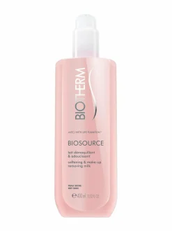 Kasvojenhoito<Biotherm Biosource Cleansing Milk -puhdistusmaito 400 ml kuivalle iholle