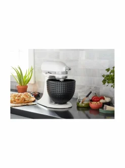Yleis- & Monitoimikoneet<KitchenAid Black Studded- keraaminen sekoituskulho 4,7 l BLACK MATTE