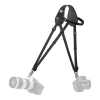 Blackrapid Hybrid Breathe kamerahihna kahdelle kameralle^ Kamerat