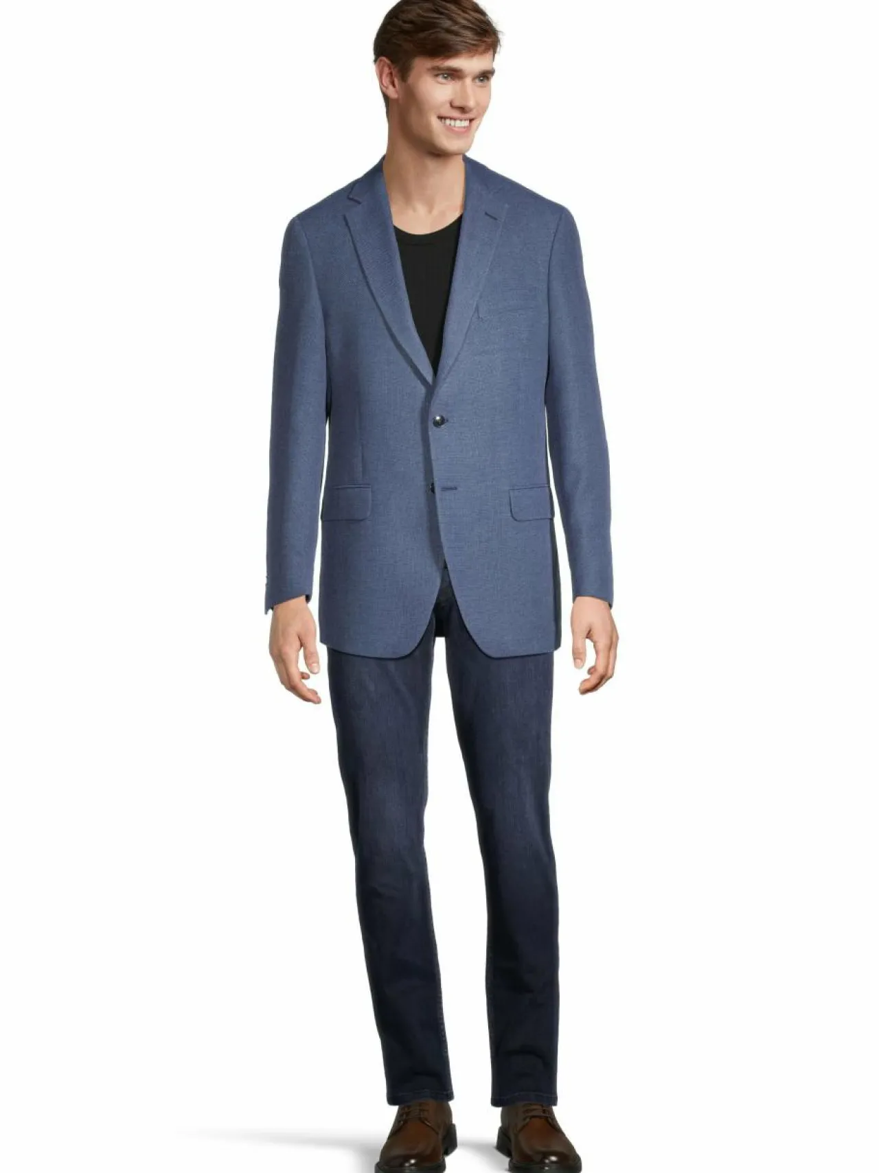 Bleiserit<Oscar Jacobson Bleiseri 238 PEACOAT BLUE