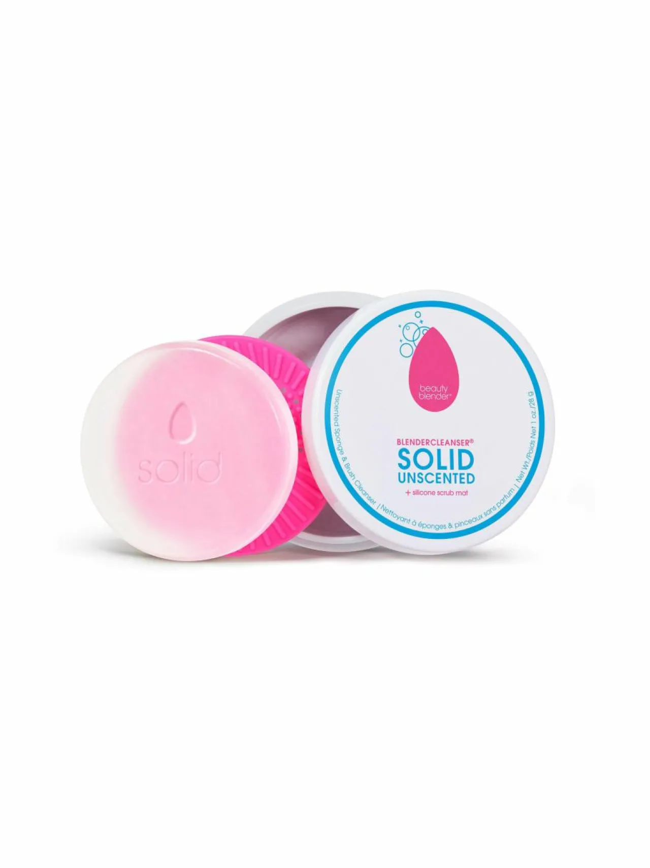 Beautyblender blendercleanser solid unscented -palasaippua 28 g^ Meikkaustarvikkeet