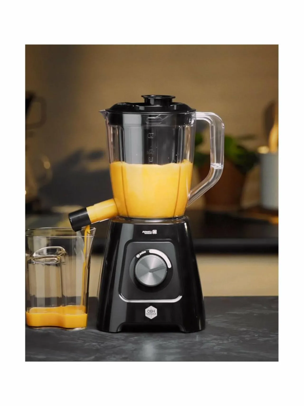 Vatkaimet & Sekoittimet<Obh Nordica Blendforce- tehosekoitin ja mehupuristin 1,25 l, 600 W BLACK