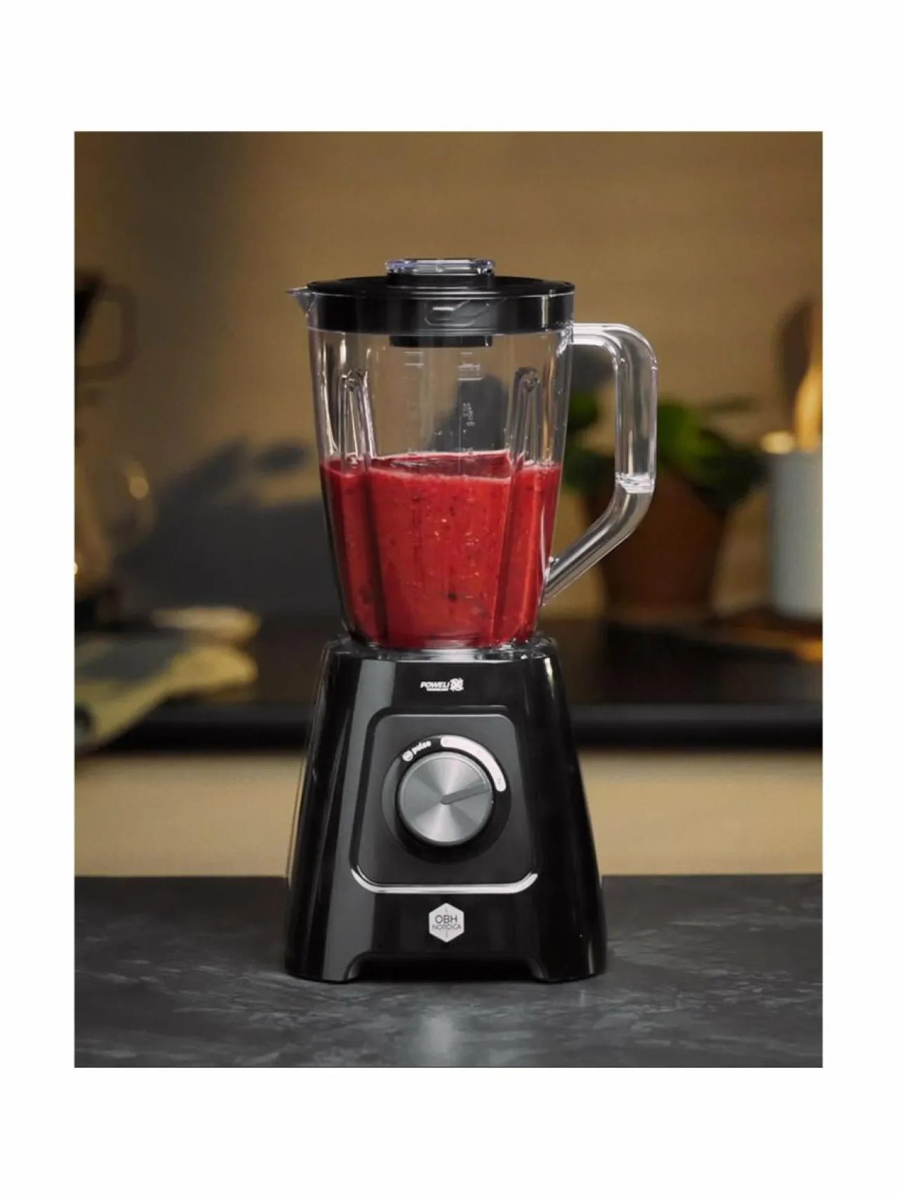 Vatkaimet & Sekoittimet<Obh Nordica Blendforce- tehosekoitin ja mehupuristin 1,25 l, 600 W BLACK
