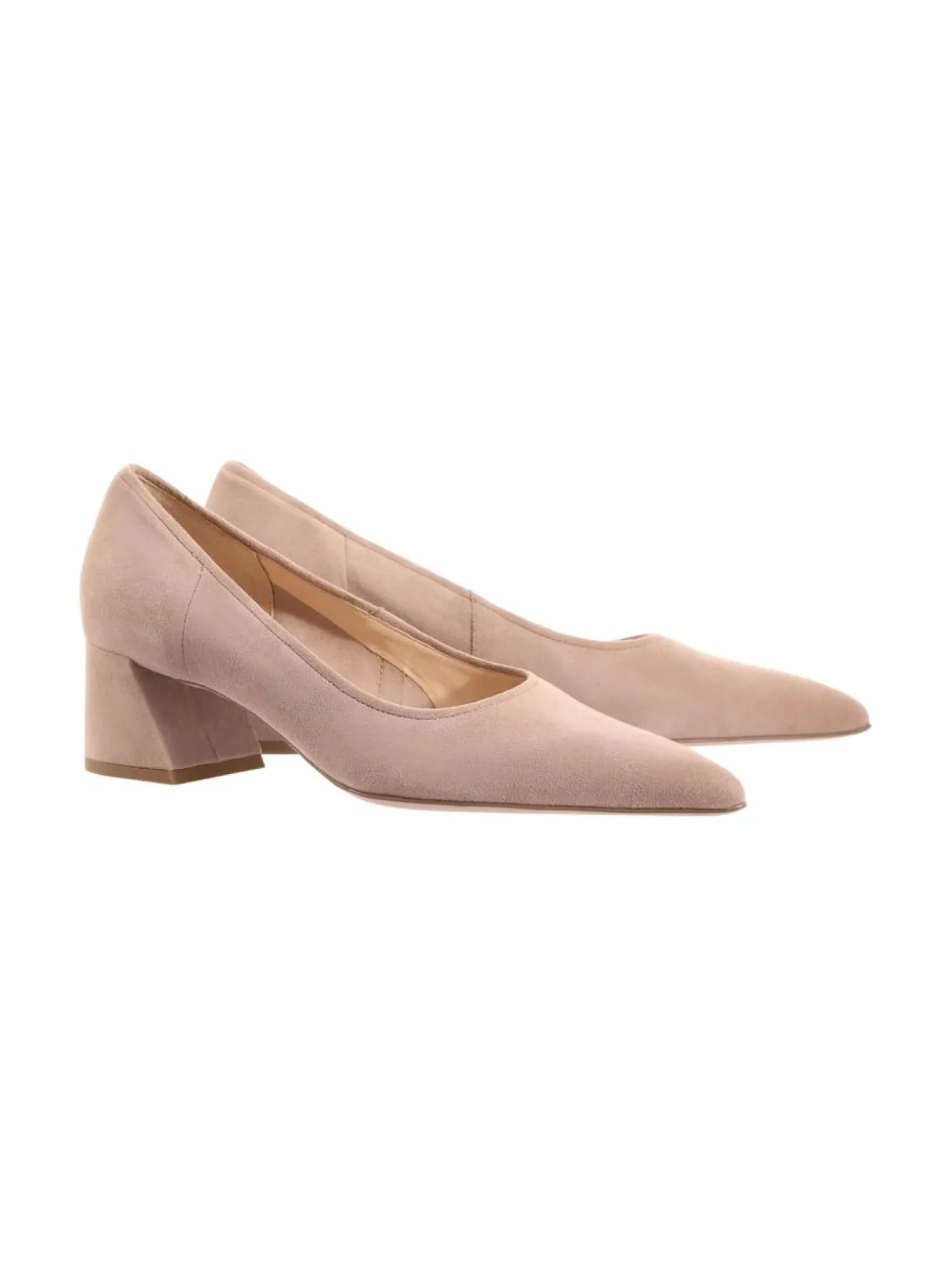 Avokkaat & Korkokengät<högl Block Heel Pointy Toe -avokkaat 1900 TAUPE