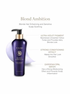 Hiustenhoito<T-LAB Professional Blond Ambition Purple Treatment -hopeahoitoaine 300ml