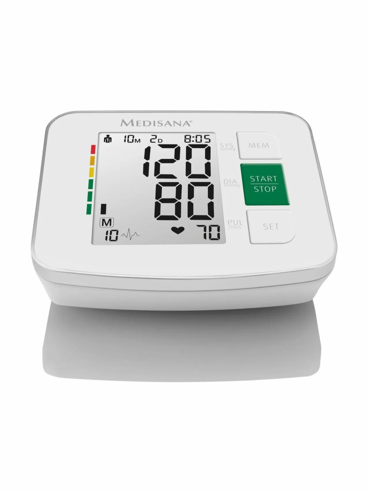 Terveydenhoito<Medisana Blood Pressure Monitor -verenpainemittari WHITE