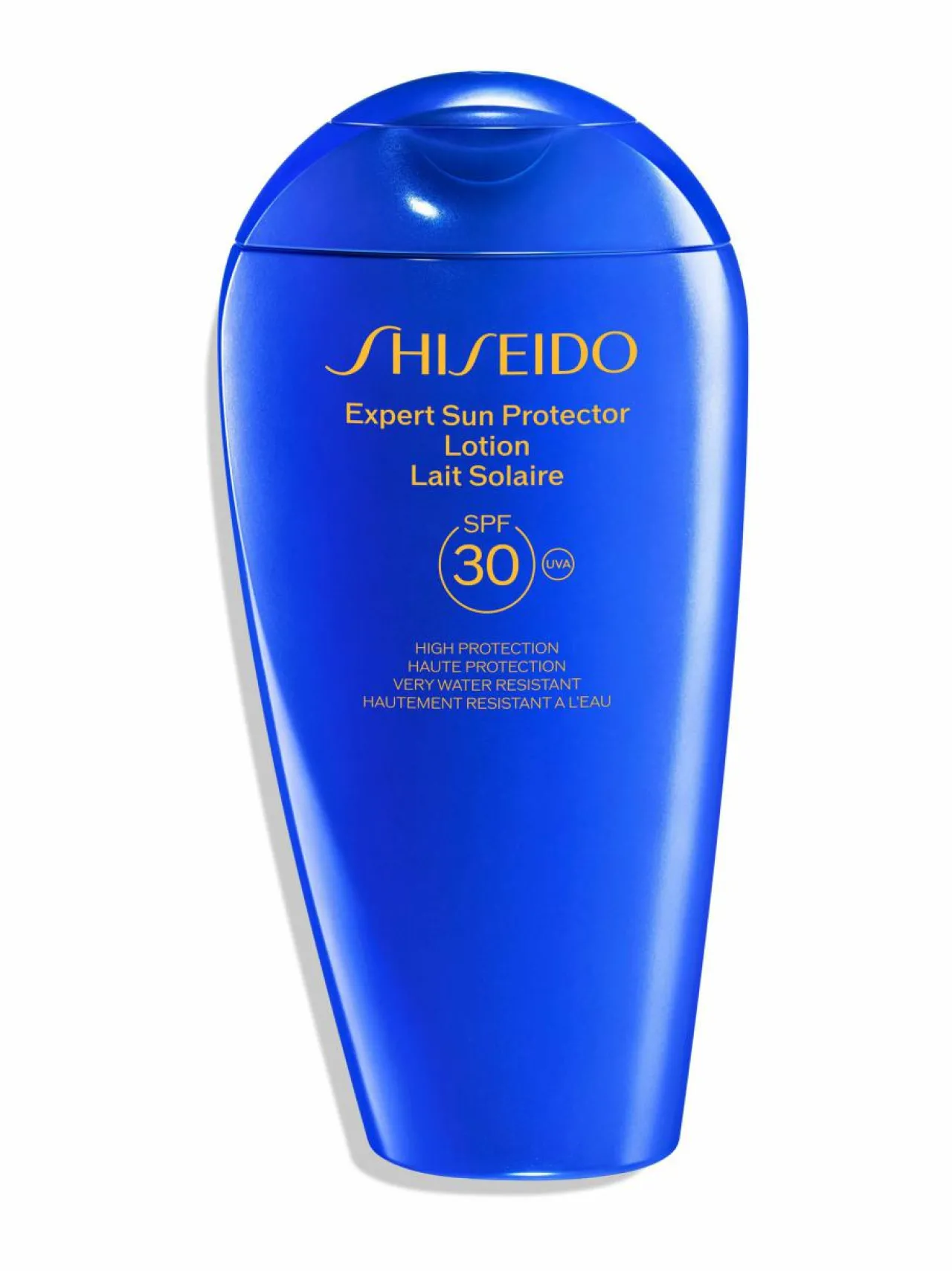 Aurinkotuotteet<Shiseido Blue Expert Sun Protector Lotion SPF30 -aurinkovoide