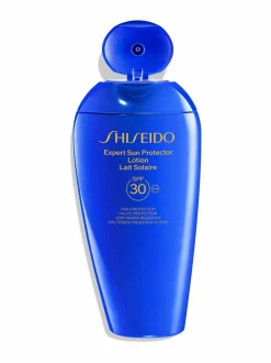 Aurinkotuotteet<Shiseido Blue Expert Sun Protector Lotion SPF30 -aurinkovoide