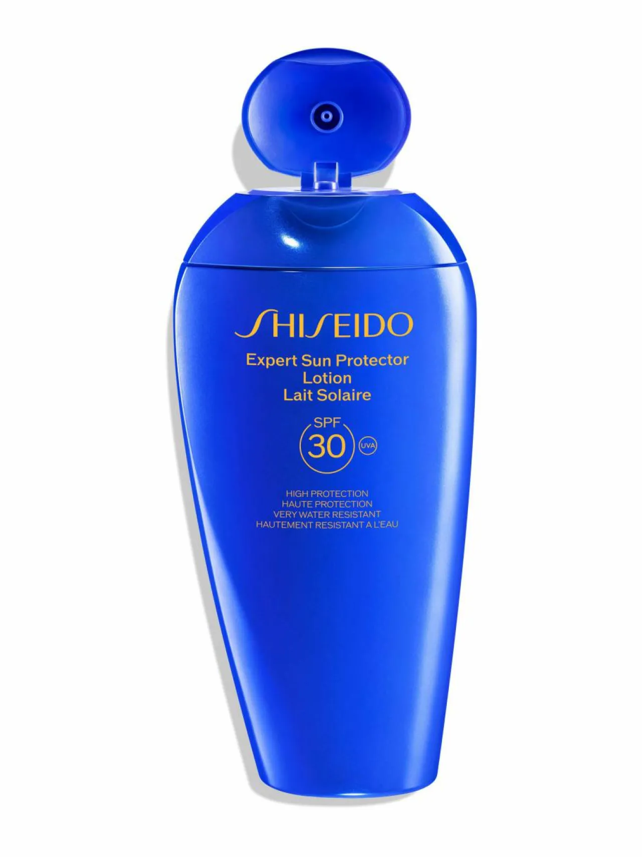 Aurinkotuotteet<Shiseido Blue Expert Sun Protector Lotion SPF30 -aurinkovoide