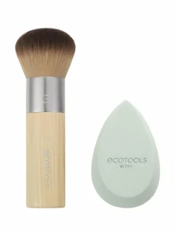 Meikit<Eco Tools Blurring Blender + Full Complexion Brush -tarvikepakkaus