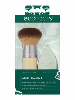Meikit<Eco Tools Blurring Blender + Full Complexion Brush -tarvikepakkaus