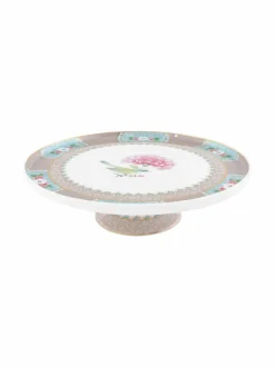 Tarjoiluastiat<PIP Studio Blushing Birds -kakkuvati 21 cm KHAKI