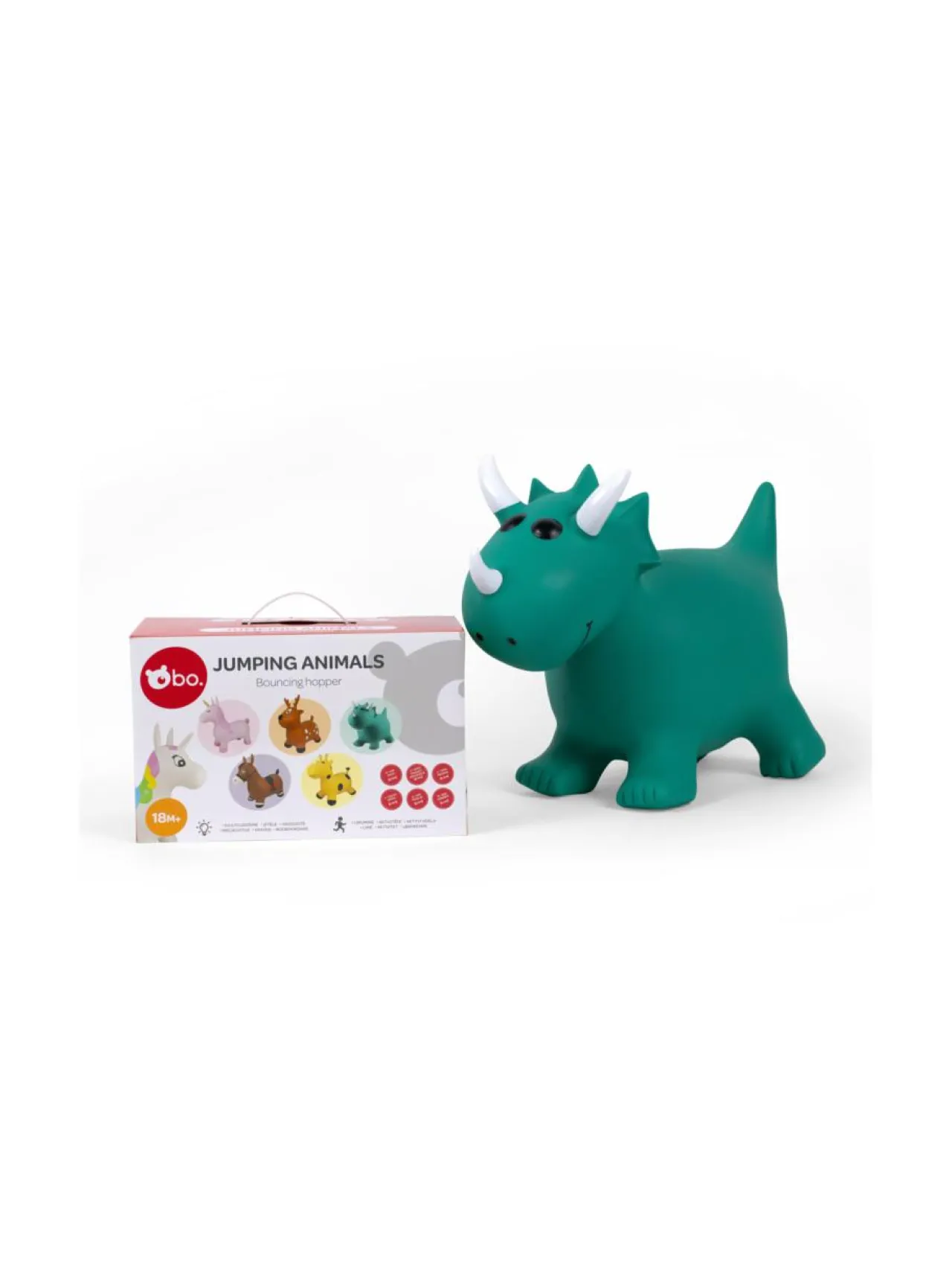 Luovuus & Oppiminen<bo. Pomppueläin Dinosaurus