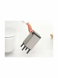 Roskakorit & -Pussit<Brabantia Bo Waste Bin -roskakori 4 l MATT STEEL FINGERPRINT PROOF