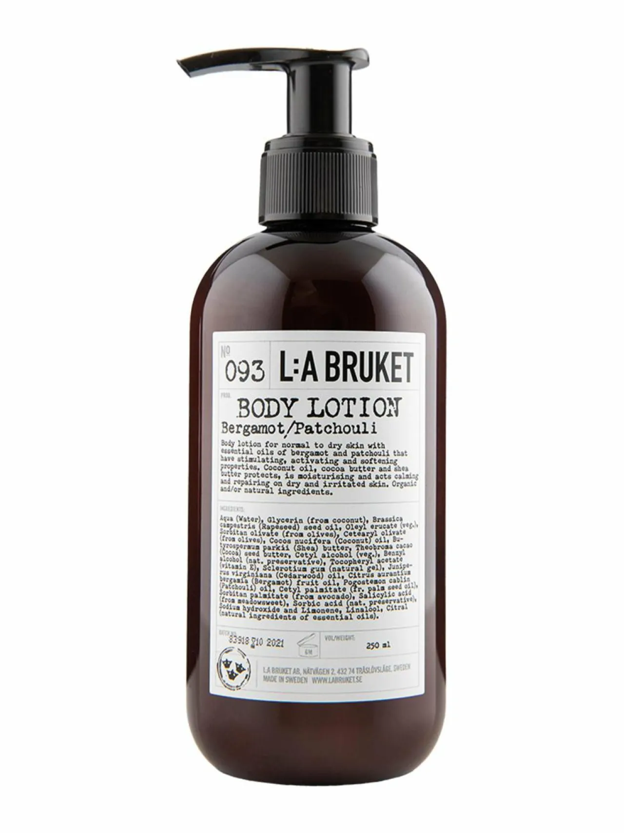 Vartalonhoito<L:A Bruket Body Lotion Bergamot -vartalovoide