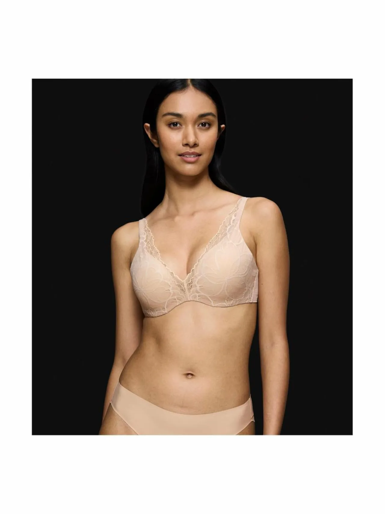 Alusvaatteet & -Asut<Triumph Body Make-Up Illusion -pitsirintaliivit 00NZ NUDE BEIGE