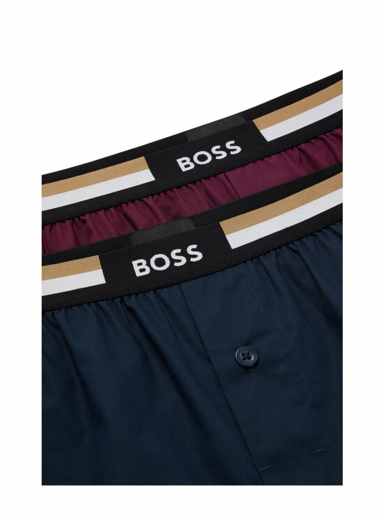 Alusasut<BOSS Bokserit 2-pack 505 DARK PURPLE