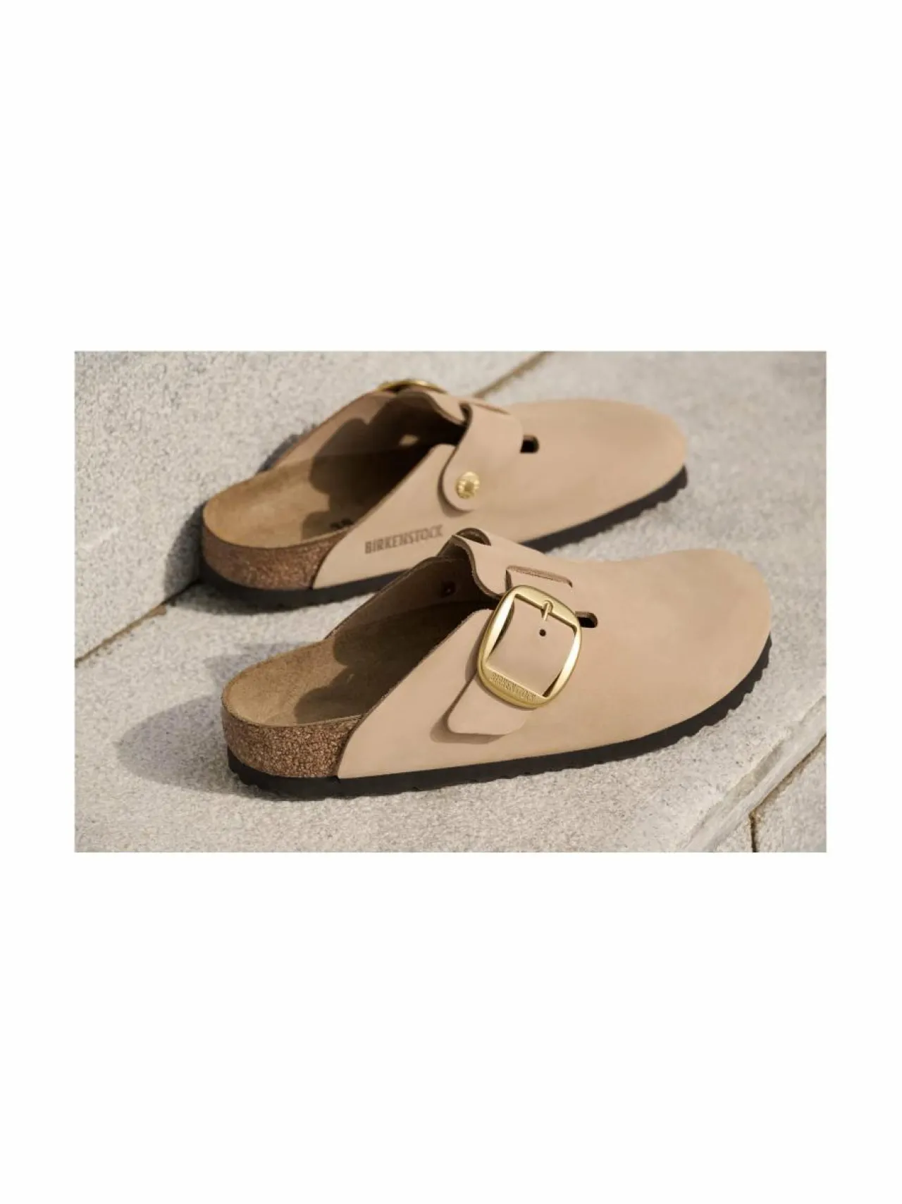 BIRKENSTOCK Boston Big Buckle Narrow -nahkasandaalit^ Sandaalit
