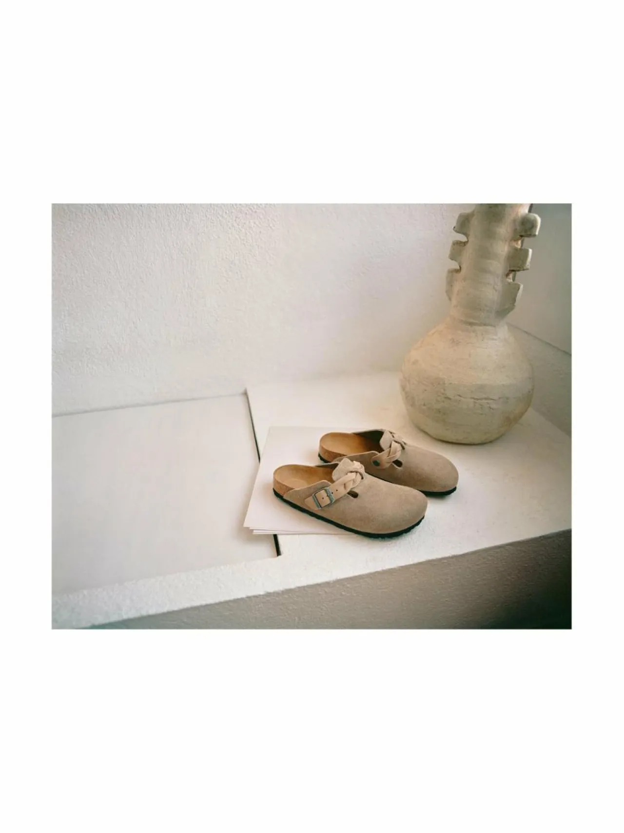 BIRKENSTOCK Boston Braided -pistokkaat^ Sandaalit
