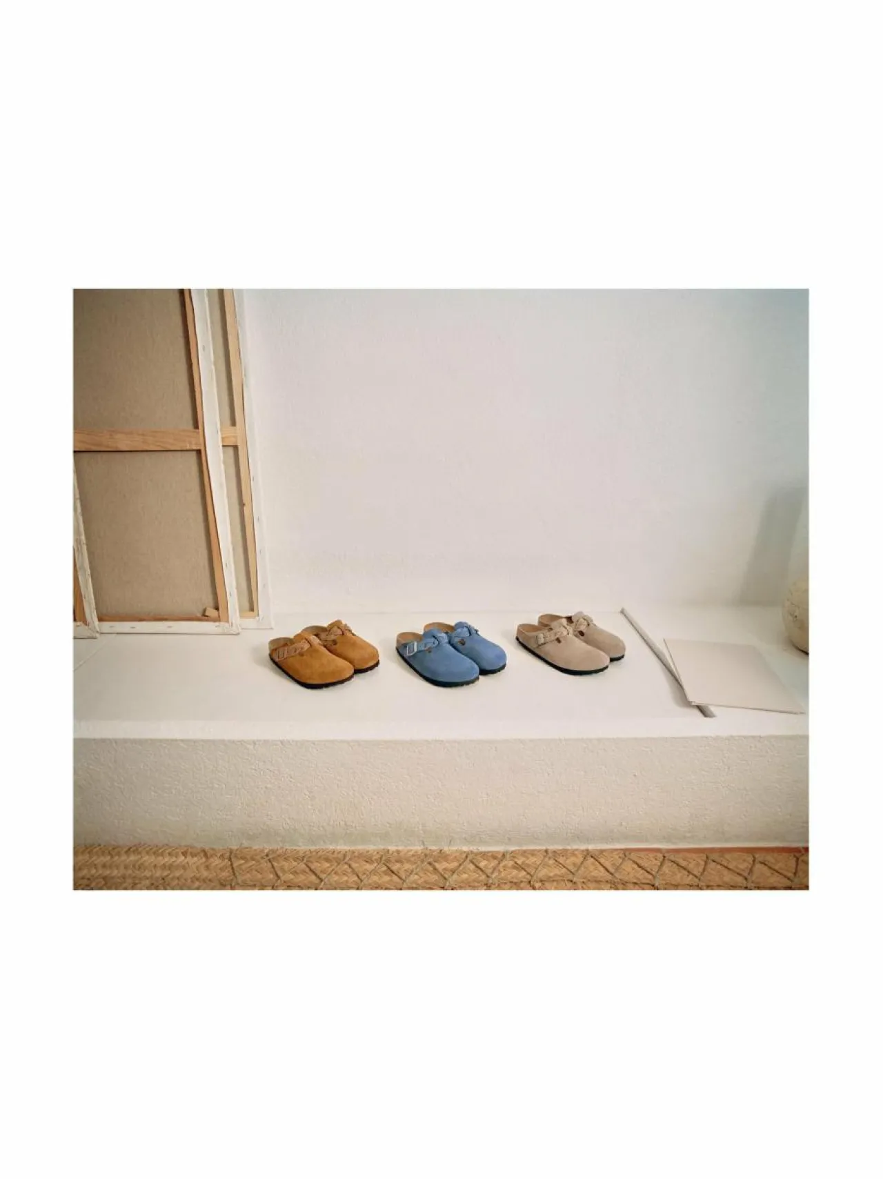 BIRKENSTOCK Boston Braided -pistokkaat^ Sandaalit