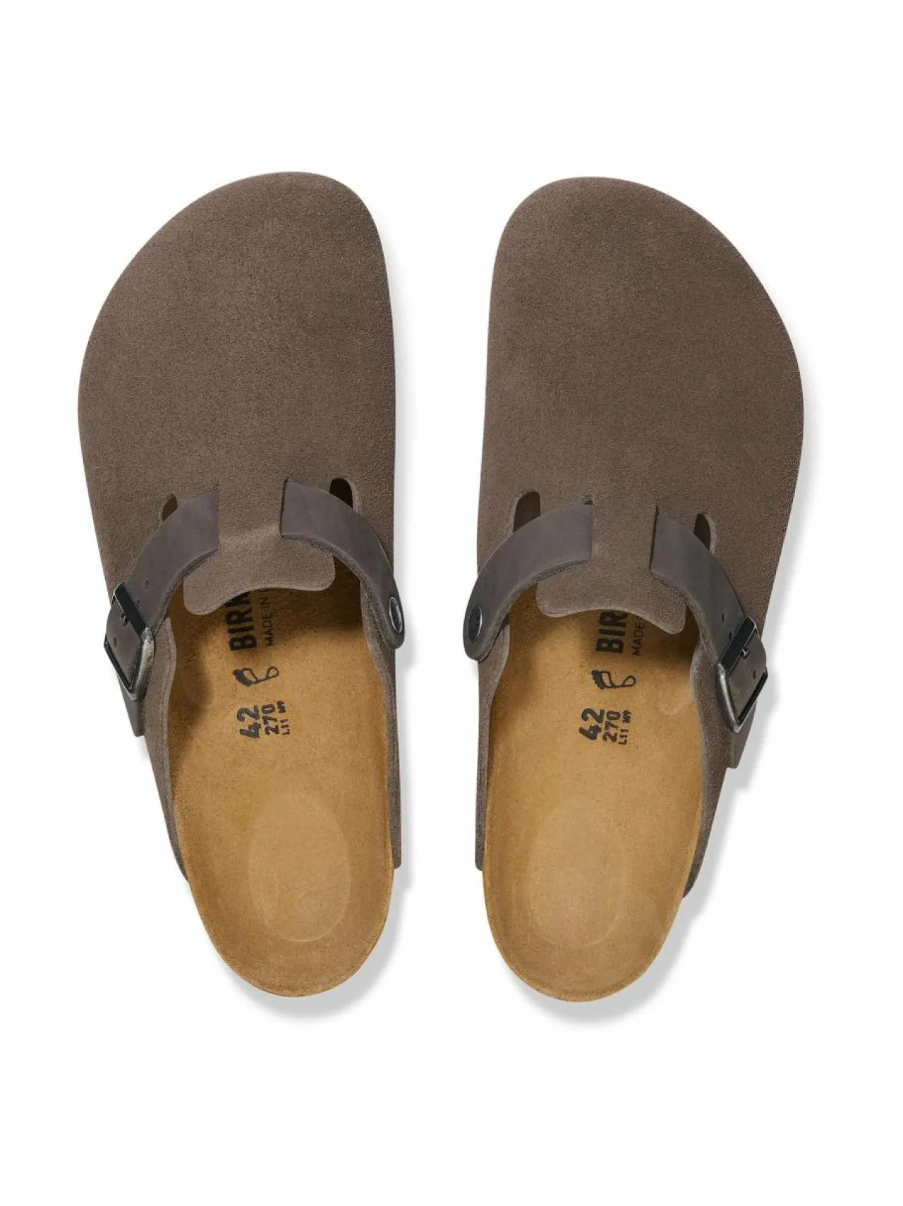 Sandaalit<BIRKENSTOCK Boston Leve/Leoi -sandaalit 01547 CONCRETE GRAY
