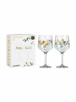 Ritzenhoff Botanic Glamour -ginilasit 2 kpl^ Lasit