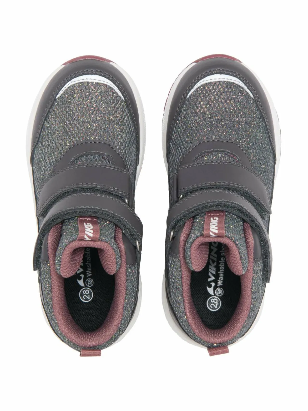 Tennarit & Sneakerit<Viking Bouncy Glitter Mid GTX -sneakerit 77 CHARCOAL